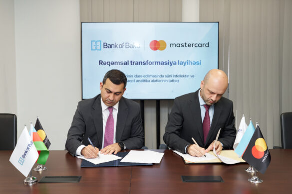 Bank of Baku Mastercard-ın Azərbaycanda ilk süni intellekt əsaslı rəqəmsal layihələrindən birinə tərəfdaş oldu-1